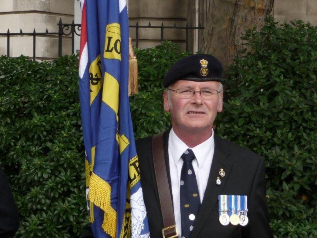 Gordon Monks London Branch RFA Standard.
