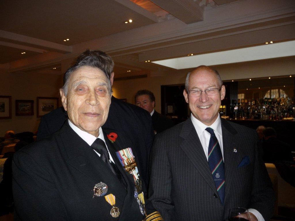 Lt Cdr James Wyatt & Capt John sail
