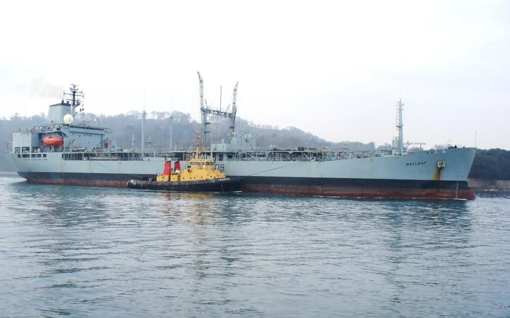 Bayleaf
Returning to Devonport this morning for the last time prior to disposal.
