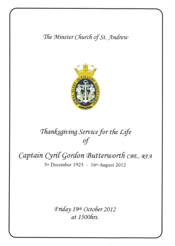 Gordon Butterworth
1925 - 2012
