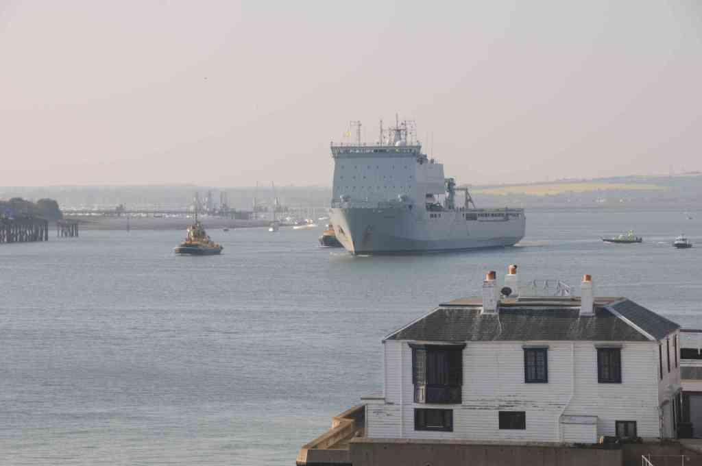 Largs Bay
Final departure Portsmouth.
Chris Locke
