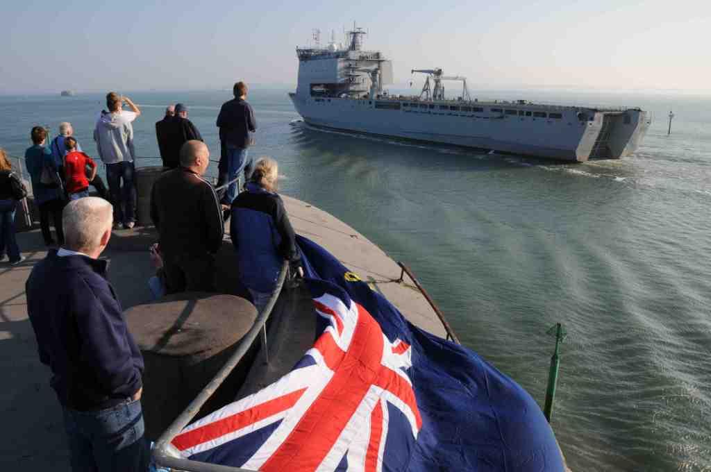 Largs Bay
Final departure Portsmouth.
Chris Locke
