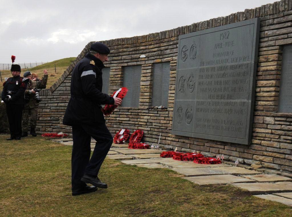 San Carlos Cemetery 21 May 2015
Chris Locke
