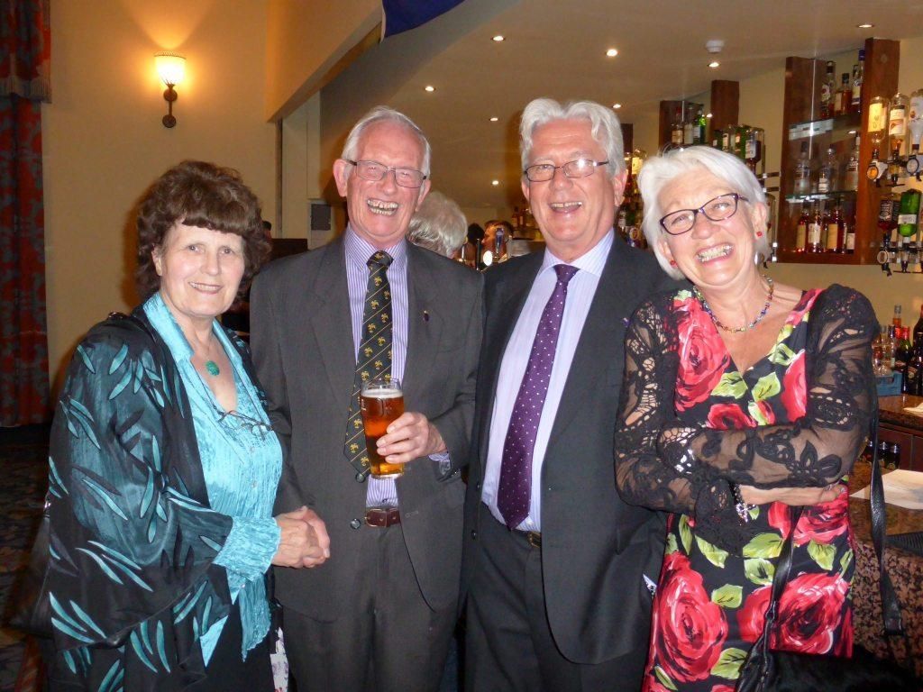 Plymothians at Durham
Jan & Maurice on the left.
